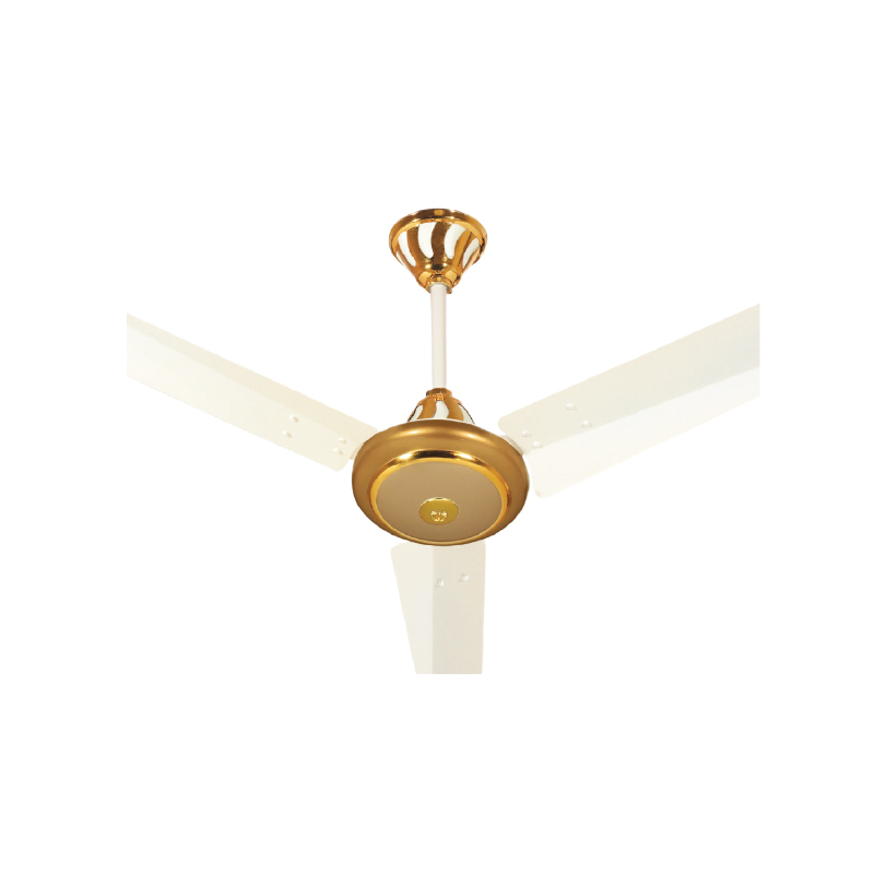 Tycoon Ceiling Fan 56" Marquise Golden Off White