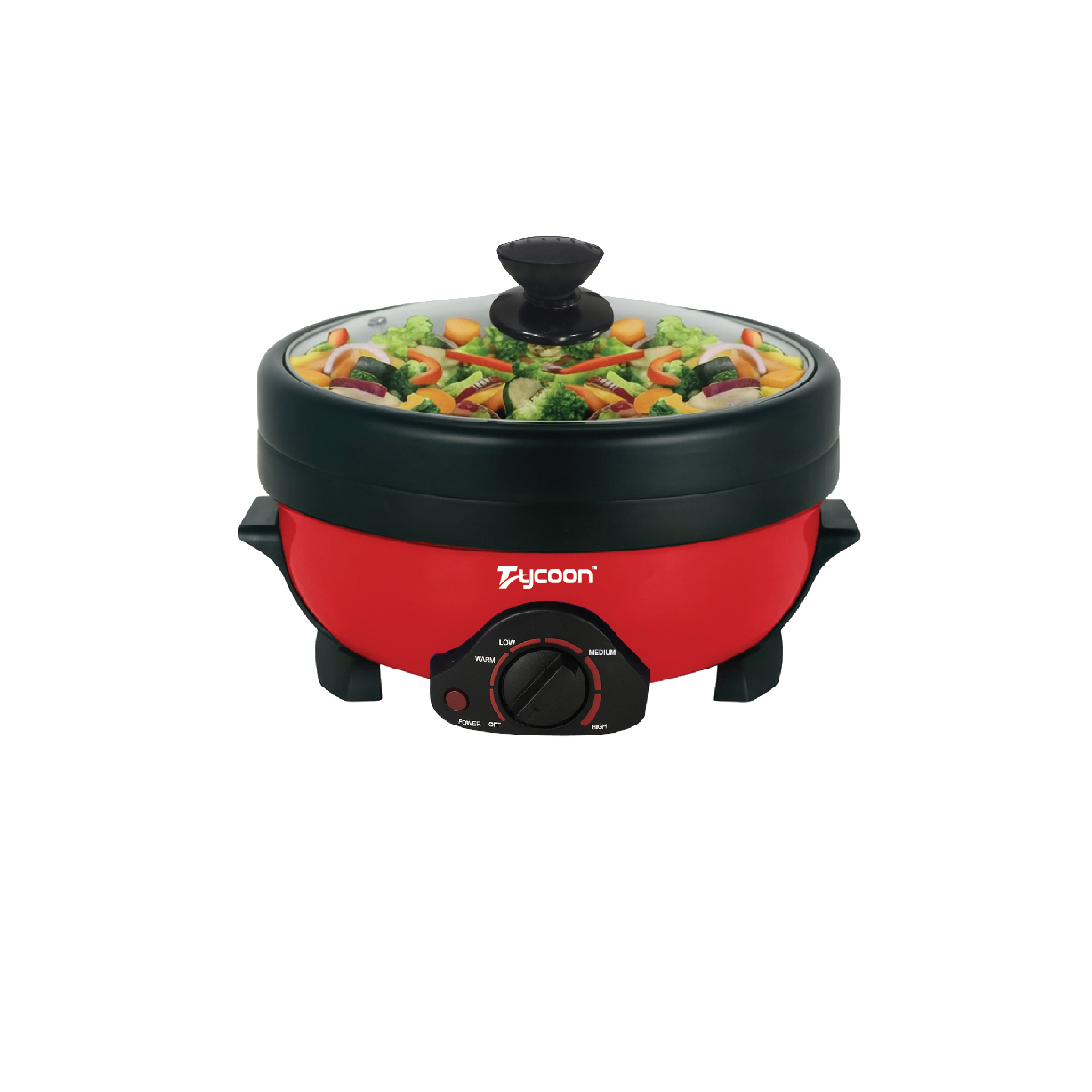 Tycoon Multi Cooker 5.5L Maroon