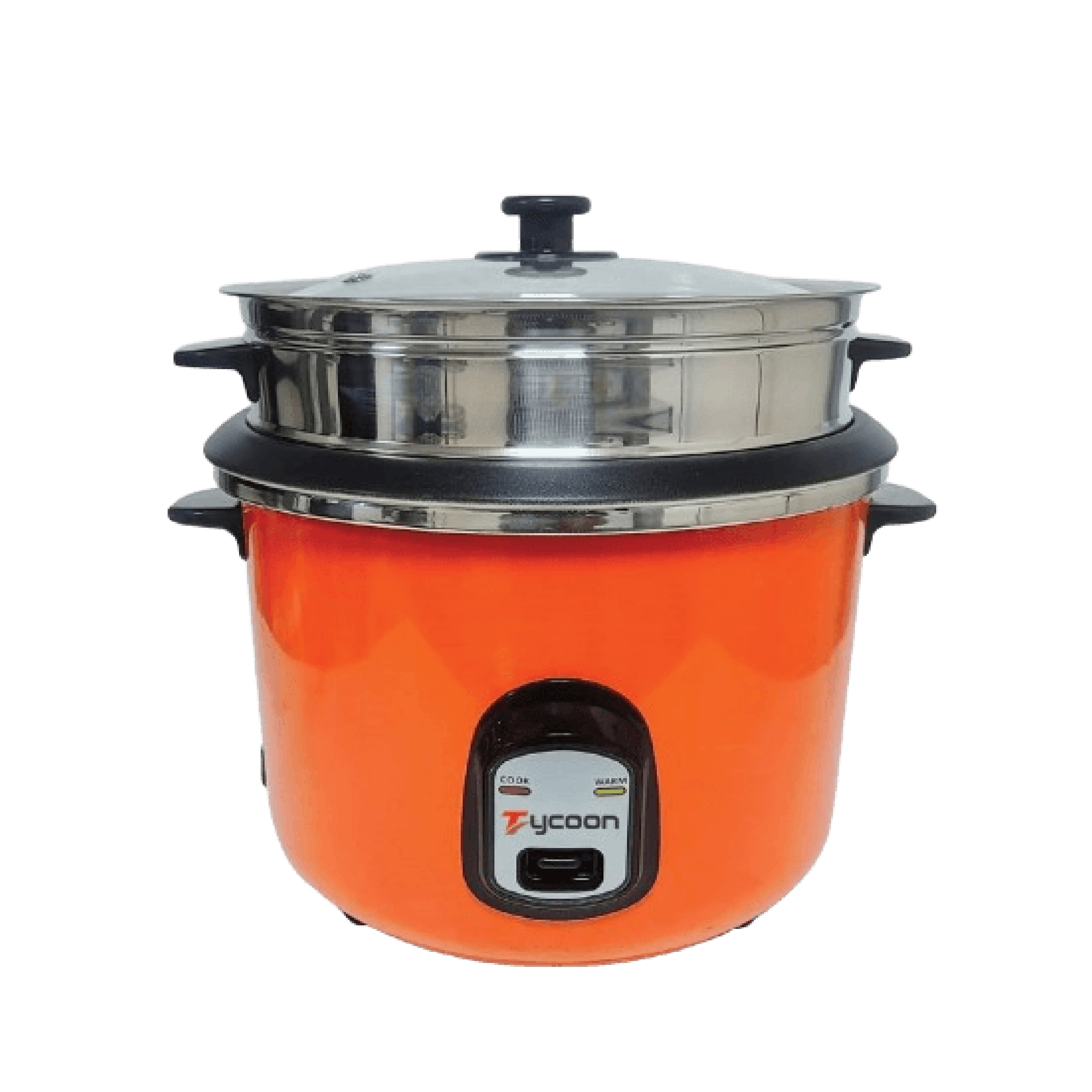 Tycoon Rice Cooker 2.8L Orange